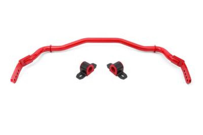 Ford Mustang Sway Bar Kit - Front - BMR Suspension - Hollow 38mm 3-Hole Adjustable - Red - `15-`22 Ford Mustang Sway Bar Kit - Front - BMR Suspension - Hollow 38mm 3-Hole Adjustable - Red - `15-`22